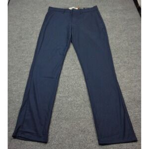Tailor Vintage Mens Tech Pants 34X32 Canaan Blue Luxe Performance 5-Pockets NEW